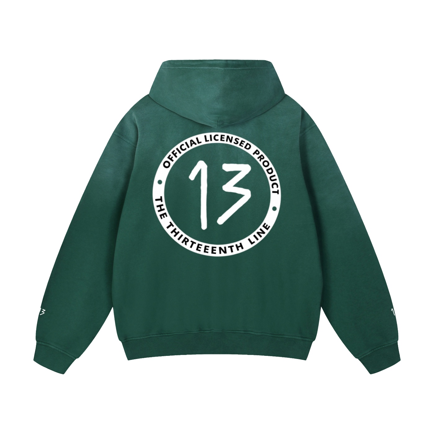 “SLAMMER” Heavyweight Sunfade Oversized Hoodie - Image 10