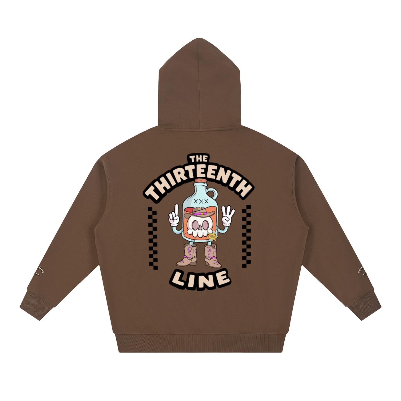 “SHERIFF BOTTLE BRAIN” Essential Heavyweight Hoodie - Image 20