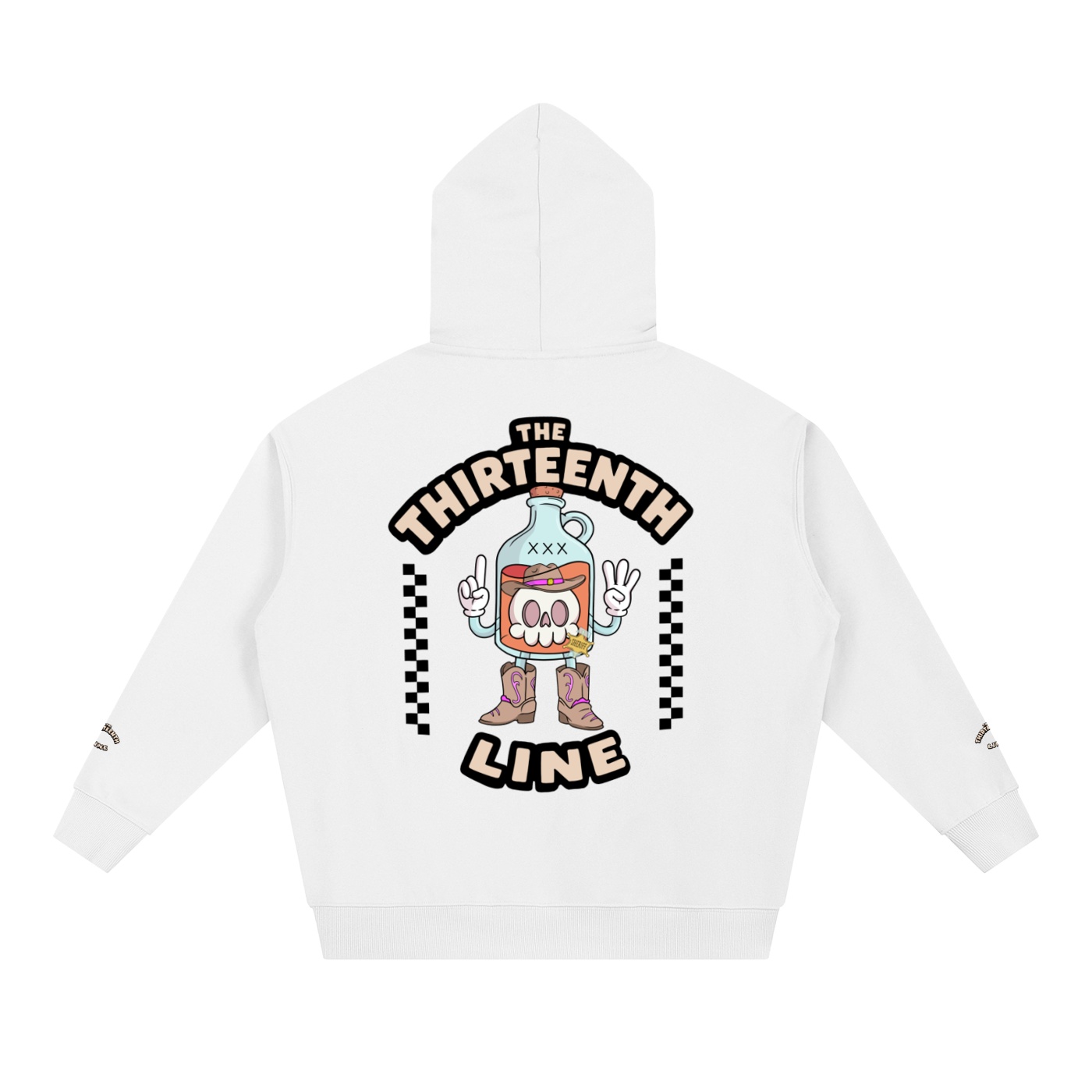 “SHERIFF BOTTLE BRAIN” Essential Heavyweight Hoodie