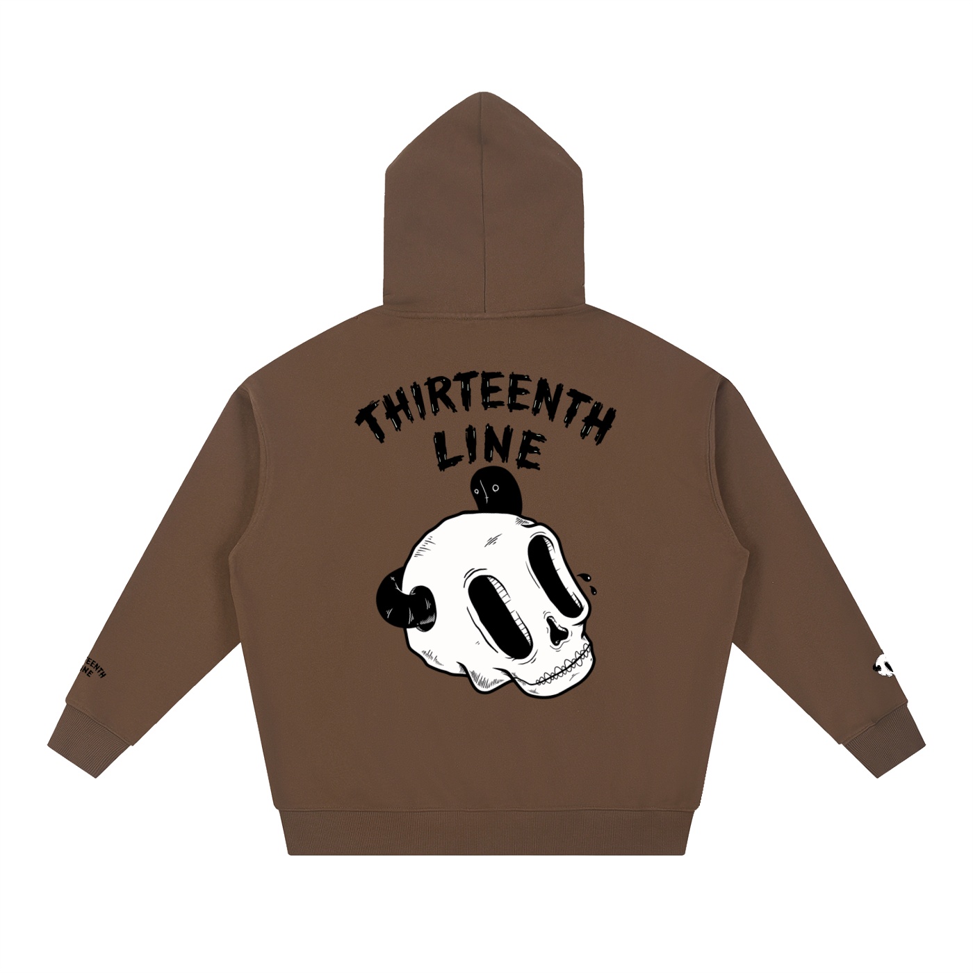 “SKULL WORM” Essential Heavyweight Hoodie - Image 20