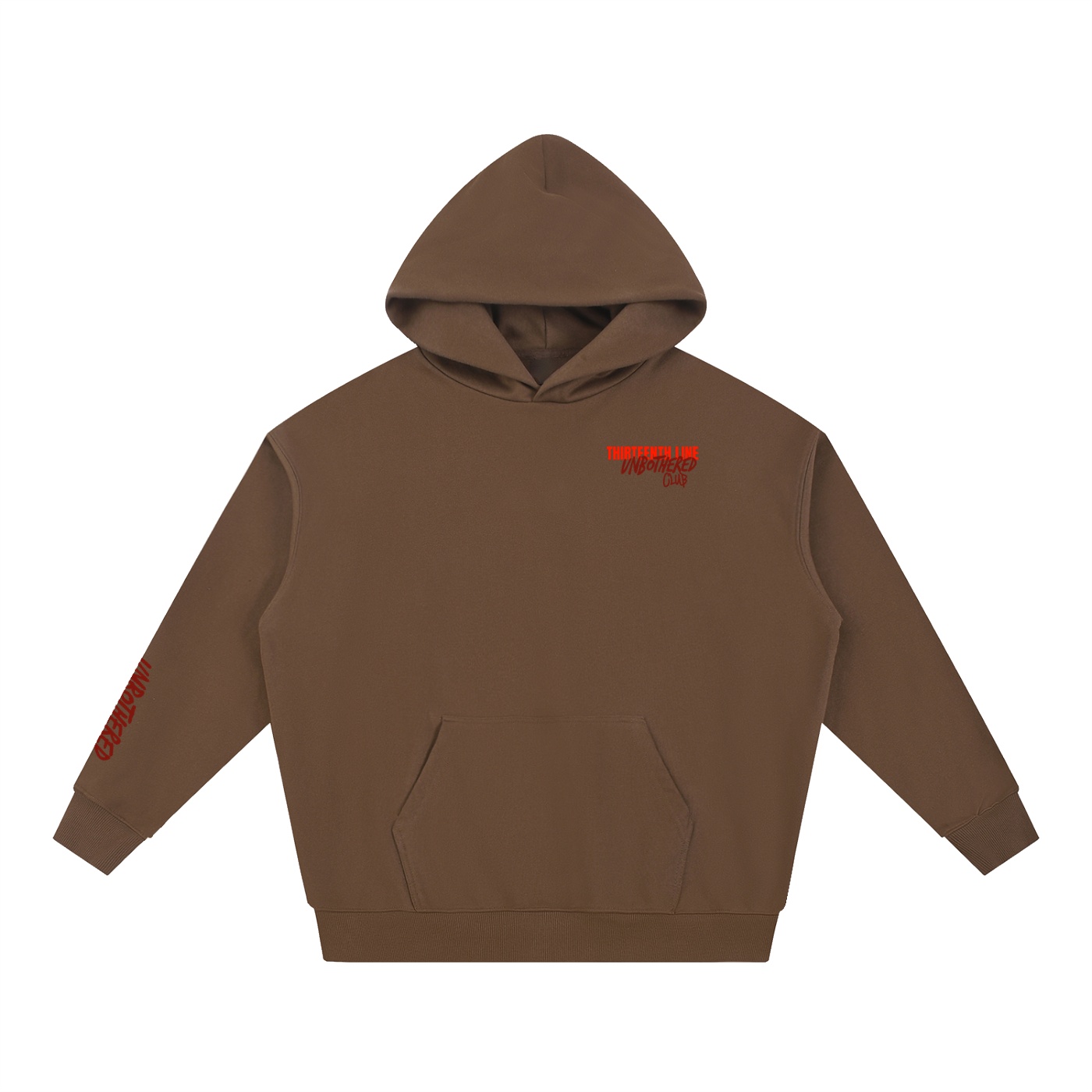 “UNBOTHERED NEVER MIND” Essential Heavyweight Hoodie - Image 17