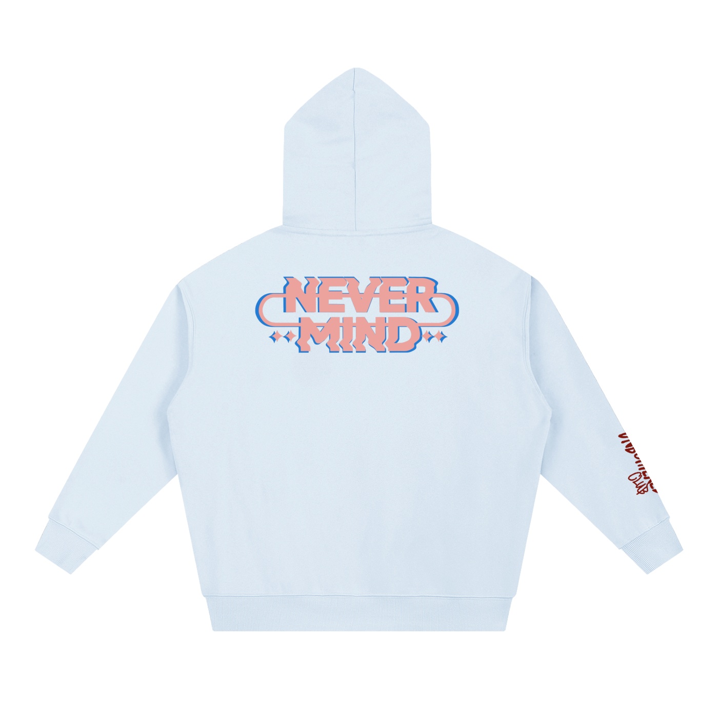 “UNBOTHERED NEVER MIND” Essential Heavyweight Hoodie - Image 10