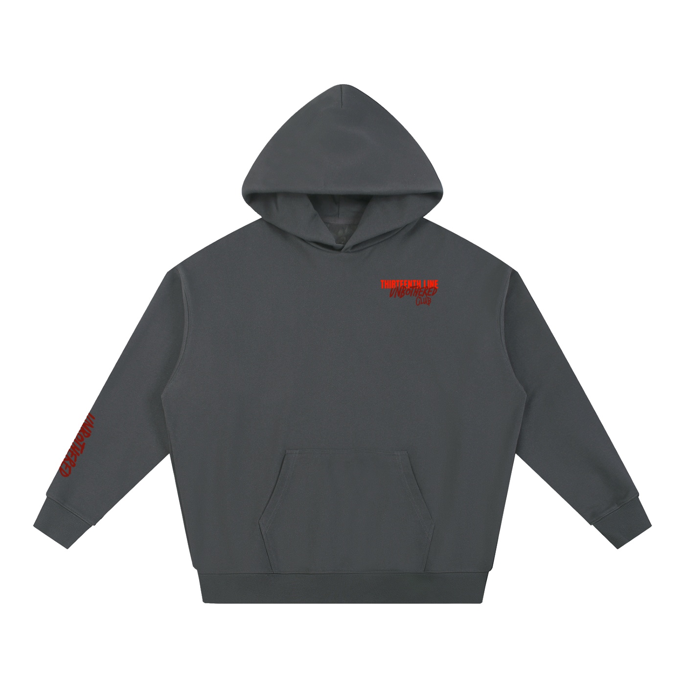 “UNBOTHERED NEVER MIND” Essential Heavyweight Hoodie - Image 15