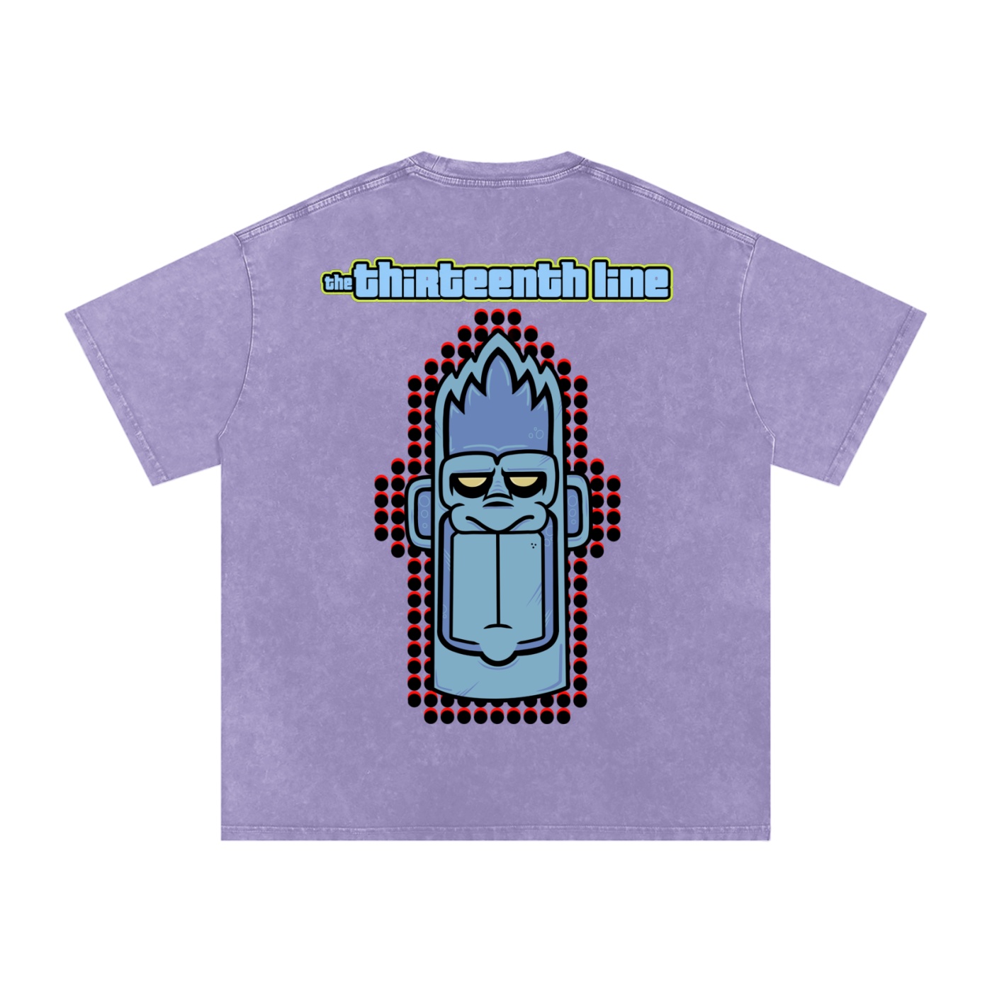 “MONKEY 13” Snow Washed Oversized Cotton T-Shirt - Image 12