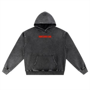 “NEON”Snow Wash Oversized Hoodie