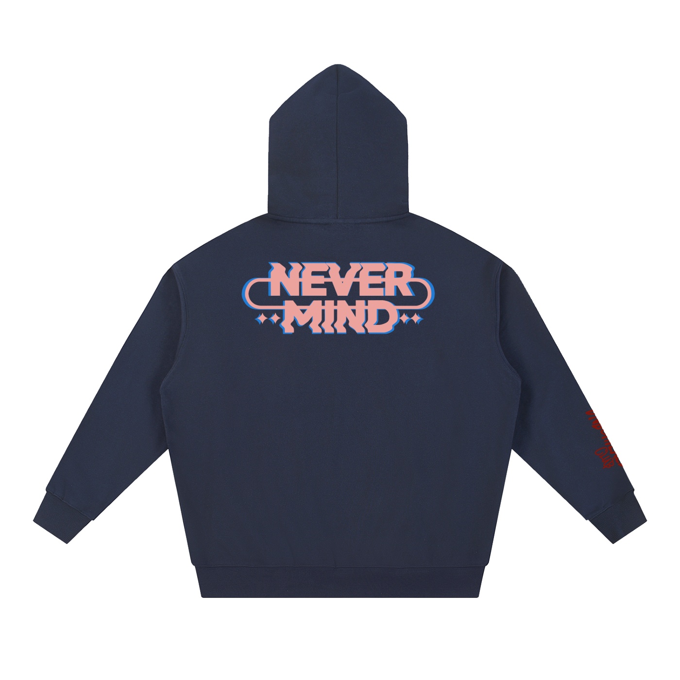 “UNBOTHERED NEVER MIND” Essential Heavyweight Hoodie - Image 20