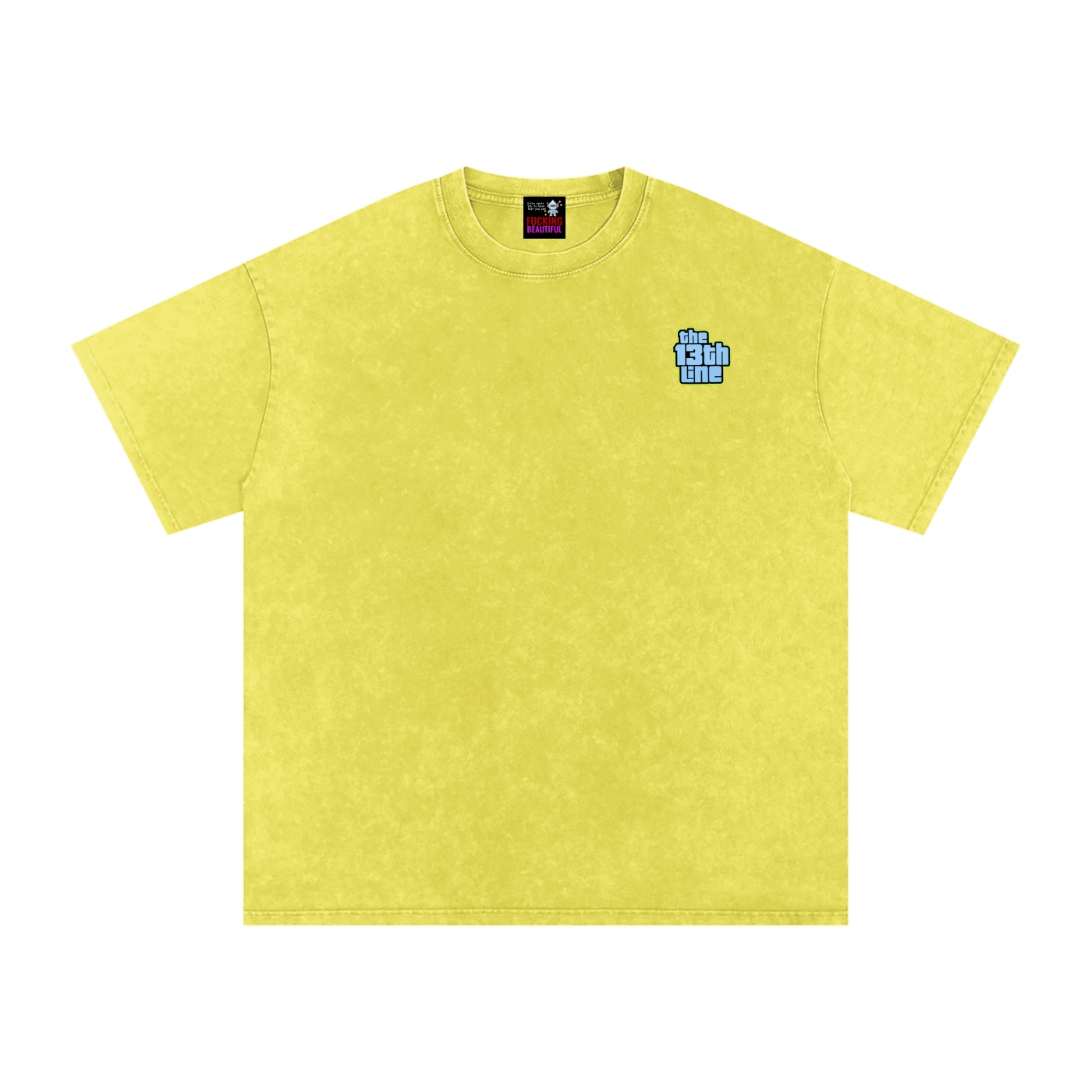 “MONKEY 13” Snow Washed Oversized Cotton T-Shirt - Image 43