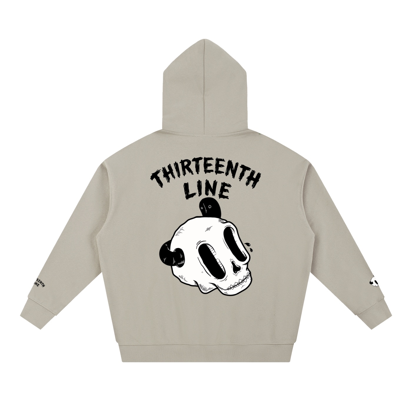“SKULL WORM” Essential Heavyweight Hoodie - Image 14
