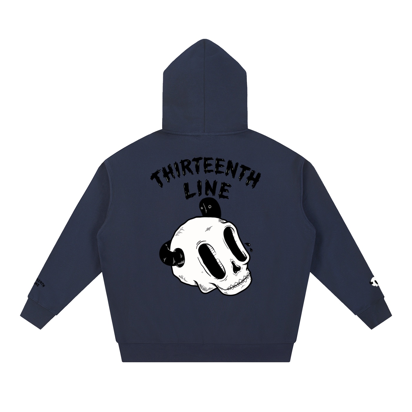 “SKULL WORM” Essential Heavyweight Hoodie - Image 22