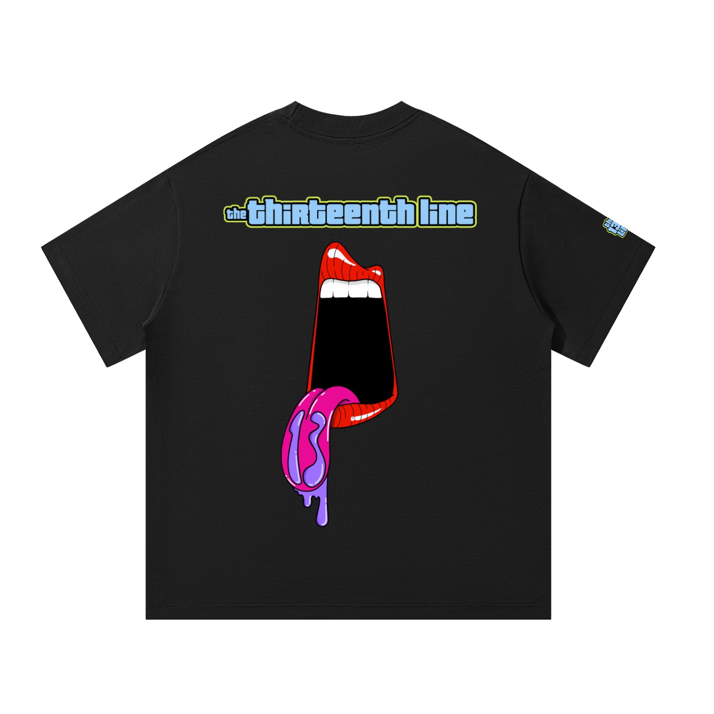 “WORD OF MOUTH”Unisex Oversized T-Shirt - Image 2