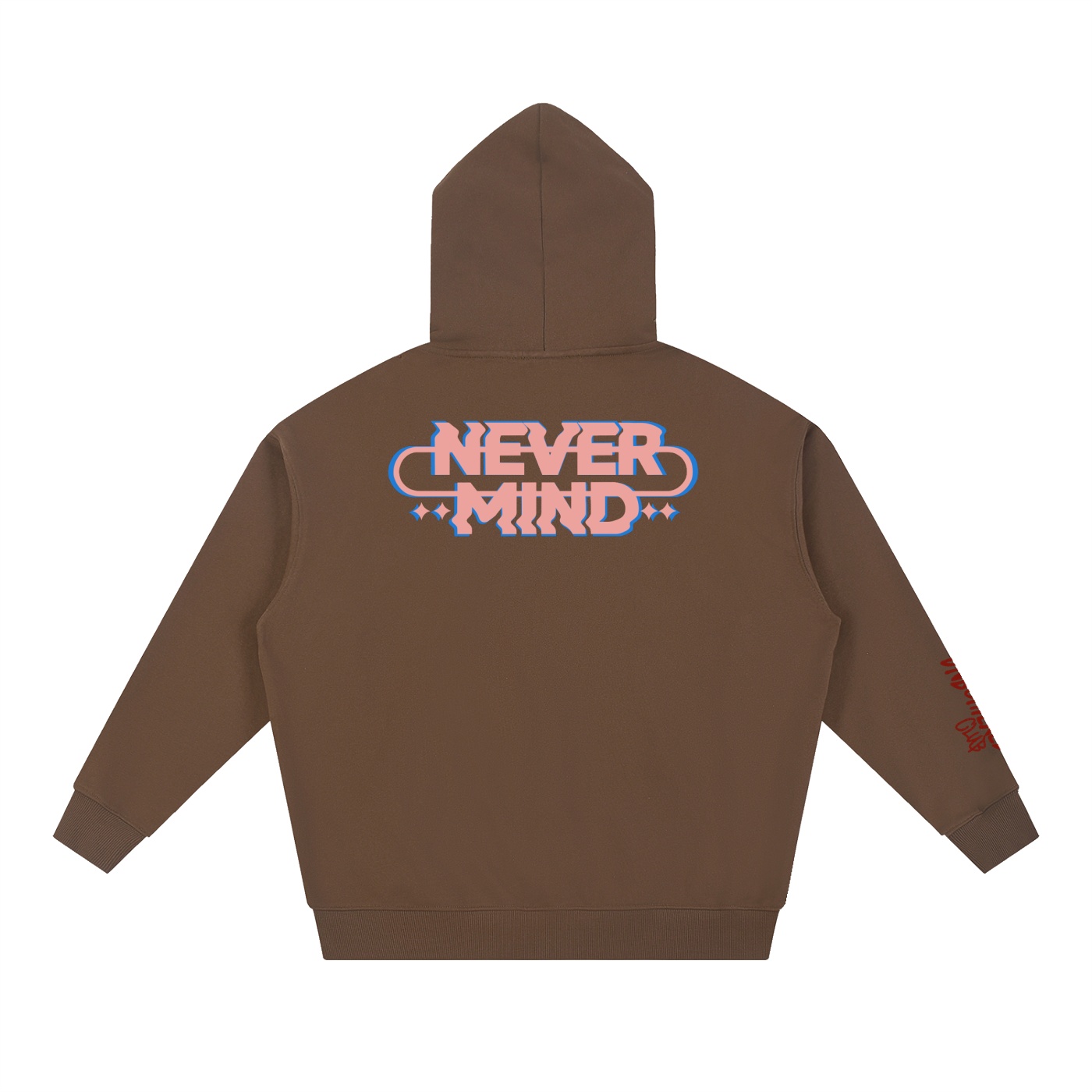 “UNBOTHERED NEVER MIND” Essential Heavyweight Hoodie - Image 18