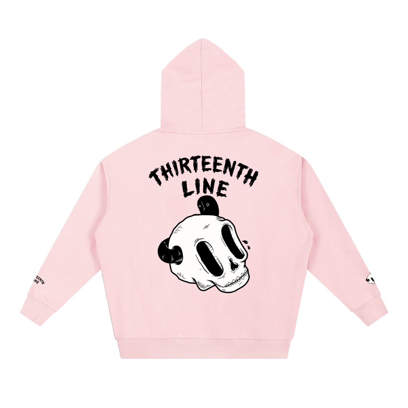 “SKULL WORM” Essential Heavyweight Hoodie - Image 10