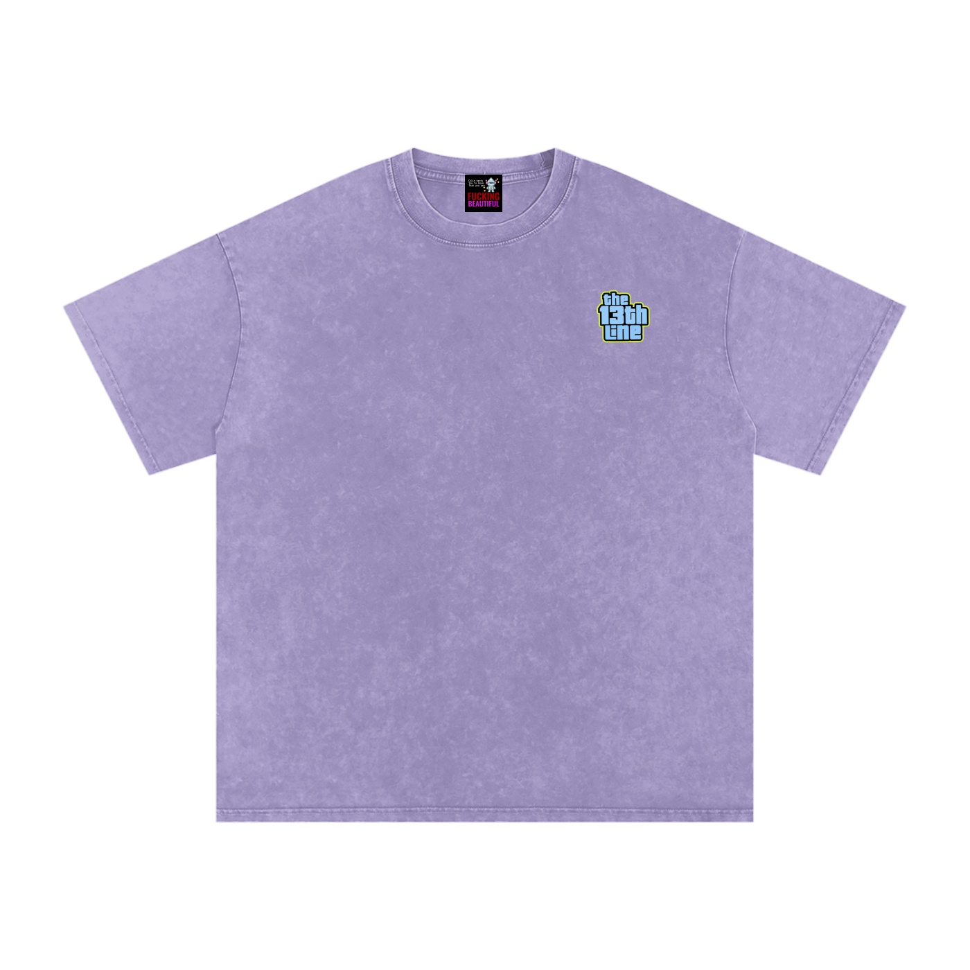 “MONKEY 13” Snow Washed Oversized Cotton T-Shirt - Image 11