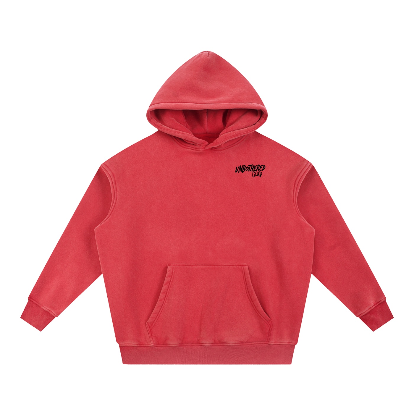 “UFO invasion”Snow Wash Fleece Oversize Hoodie - Image 11
