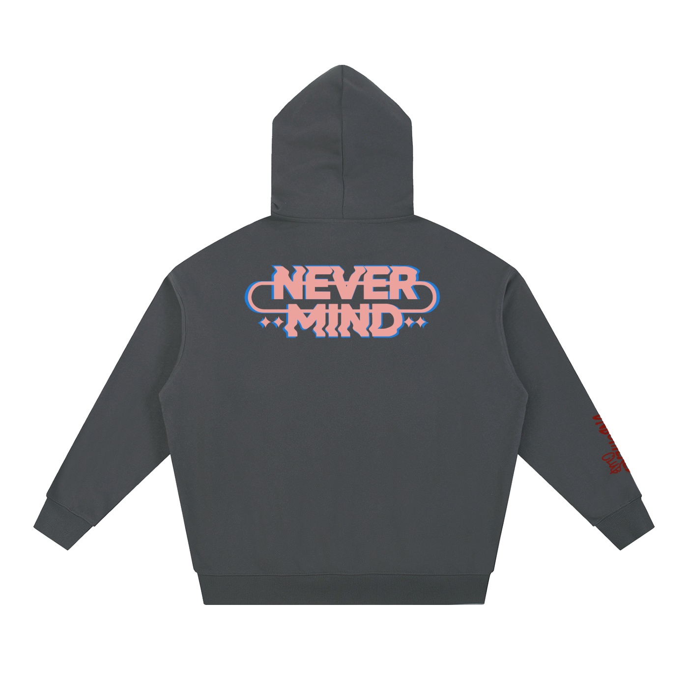 “UNBOTHERED NEVER MIND” Essential Heavyweight Hoodie - Image 16