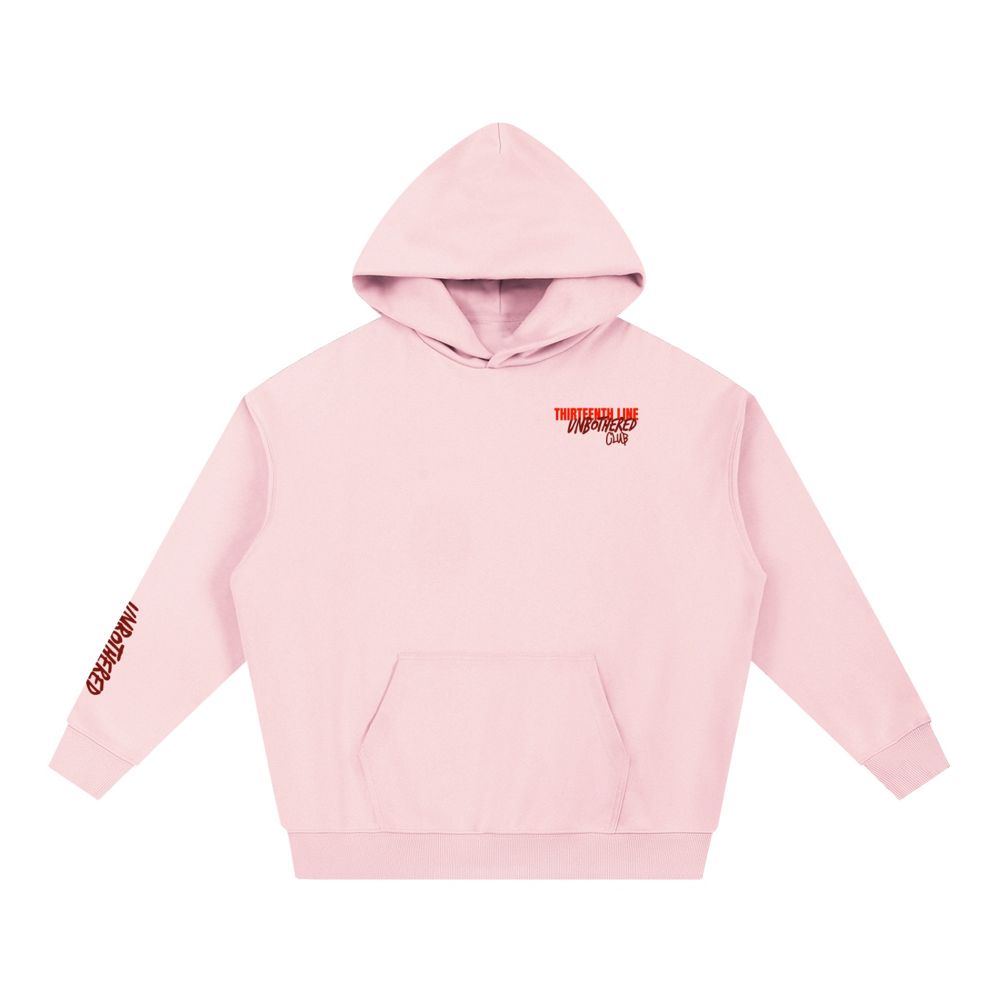“UNBOTHERED NEVER MIND” Essential Heavyweight Hoodie - Image 7