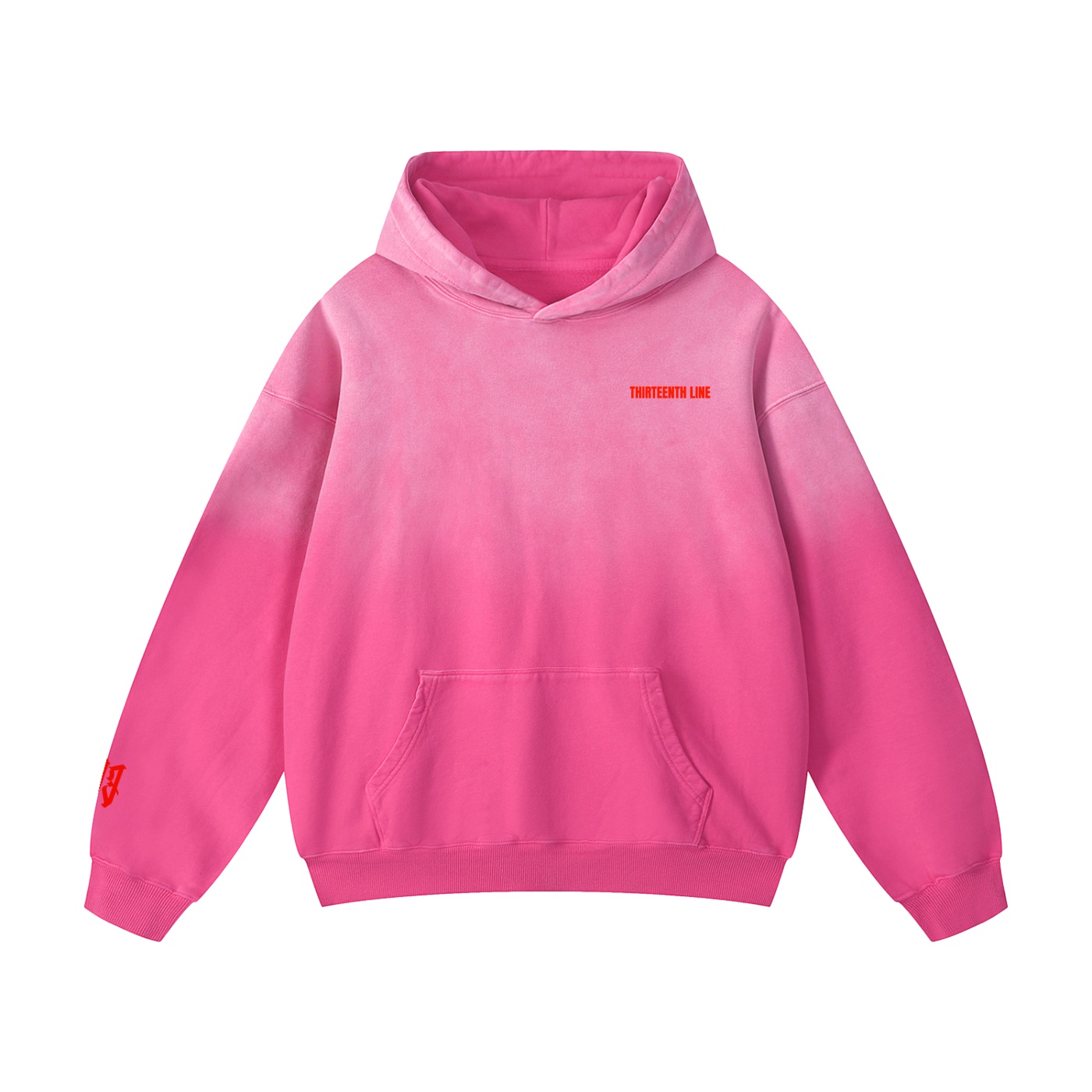“TIME CONFINED” Heavyweight Sunfade Oversized Hoodie - Image 5
