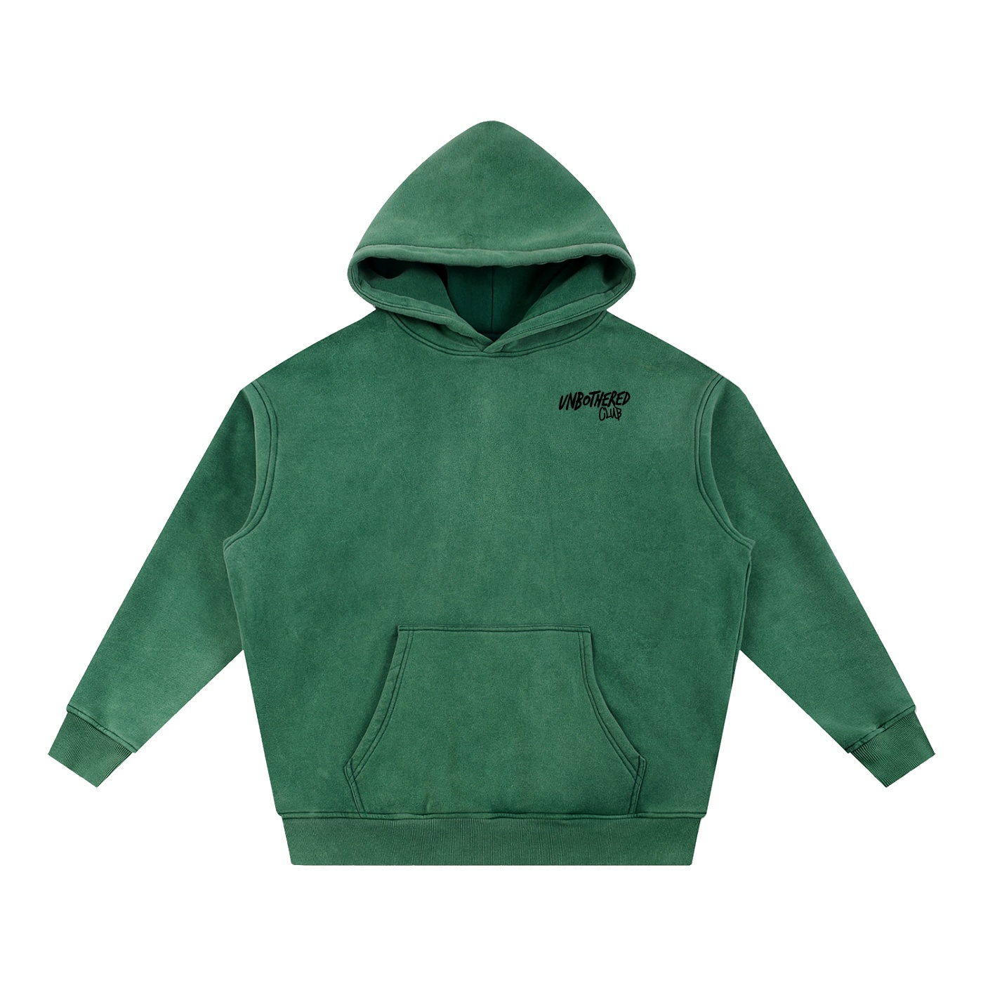 “UFO invasion”Snow Wash Fleece Oversize Hoodie - Image 13