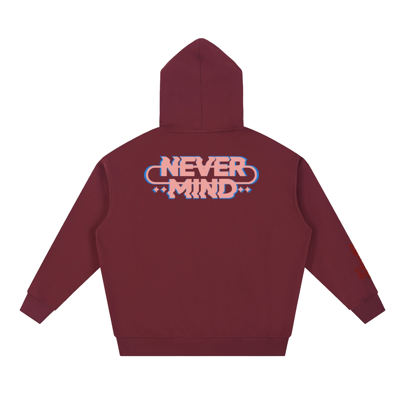 “UNBOTHERED NEVER MIND” Essential Heavyweight Hoodie - Image 22